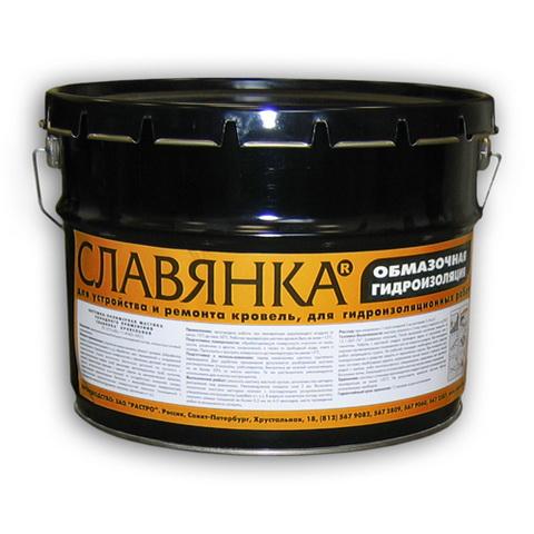 картинка Обмазочная гидроизоляция Славянка, евроведро 17 кг от магазина СССМ